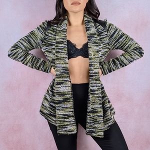 Green Cardigan Sweater
